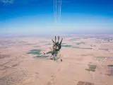 Faire du saut en parachute