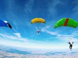 Les spots pour le saut en parachute