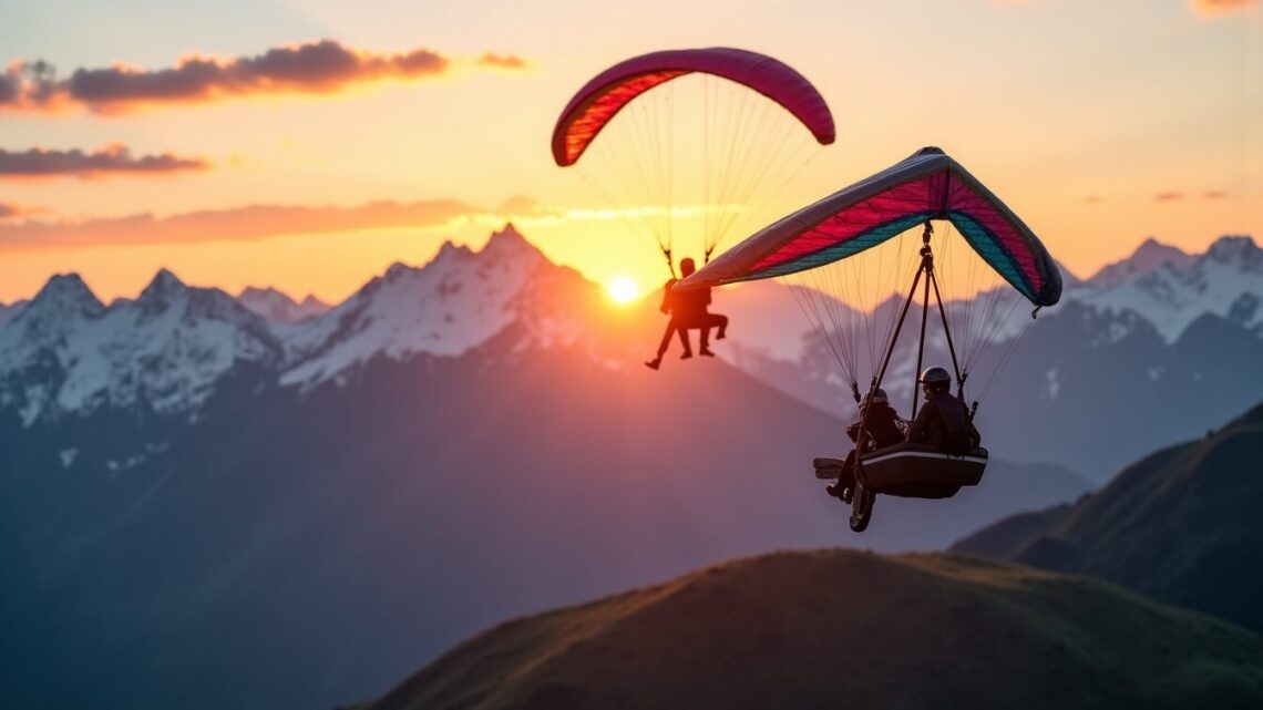 Parapente ou deltaplane : quelle différence entre ces deux sports aériens